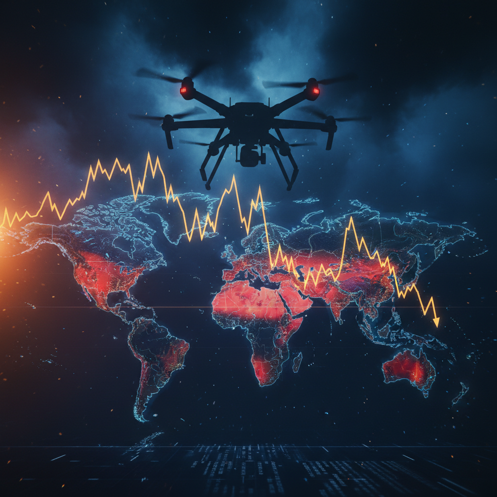 Middle East tensions explode following the death of Ayatollah Khamenei. Global markets react as retaliatory strikes hit UAE, Qatar, and Bahrain.